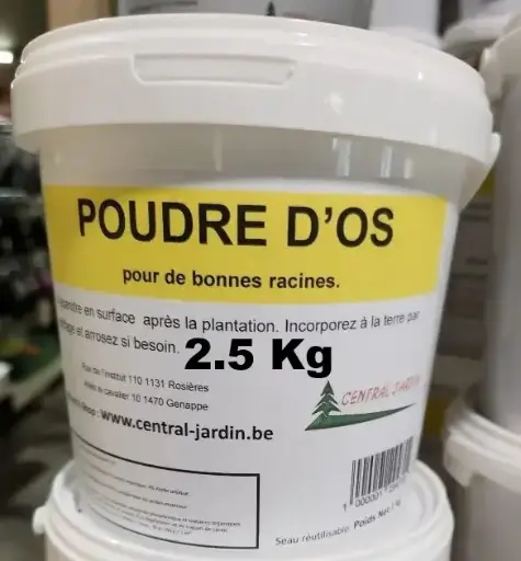 [127773] CJR Poudre d os 2.5 kg BIO en seau recyclable