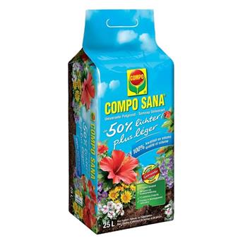 [122832] Terreau Compo Sana 25 litres Petit ballot refermable pratique