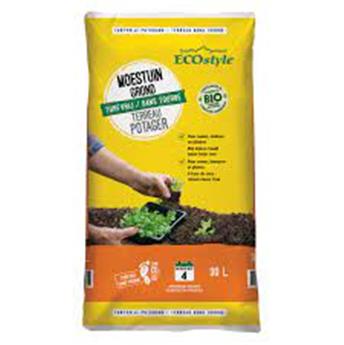 [144747] Ecostyle Terreau 30L Potager Fruitiers BIO sans tourbe 