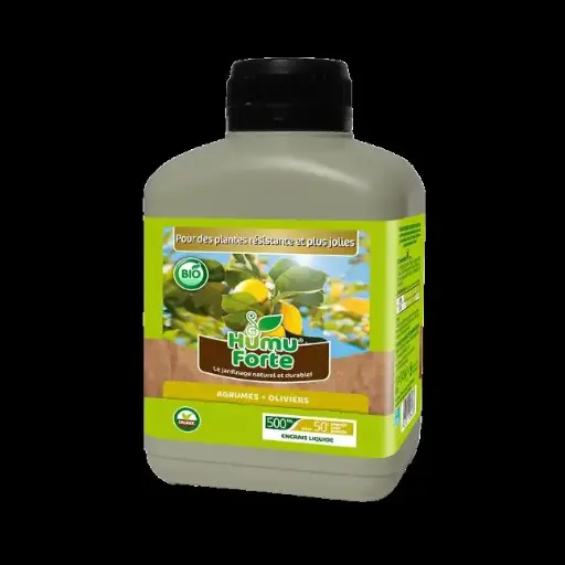 [130264] HumuForte Engrais liquide agrumes oliviers 0.5l BIO