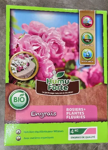 [136381] HumuForte Engrais Rosiers + arb. à fleurs 4KG BIO