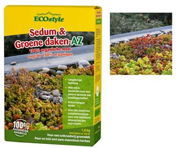 [144445] Ecostyle engrais BIO Plantes Grasses Toit. verte 1.6 Kg