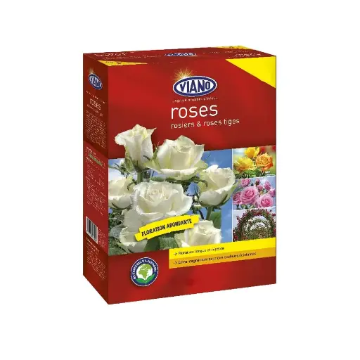 [129314] Viano Engrais Rosiers 4 KG BIO et arbustes à fleurs