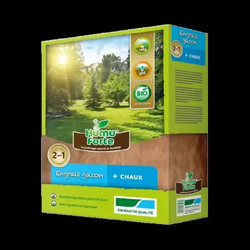 [143040] HumuForte Engrais gazon 4kg + Chaux BIO