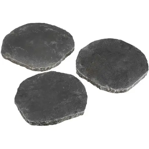 [133873] Pas japonais Basic Spotted Bluestone diam. 40  Ht 3 cm