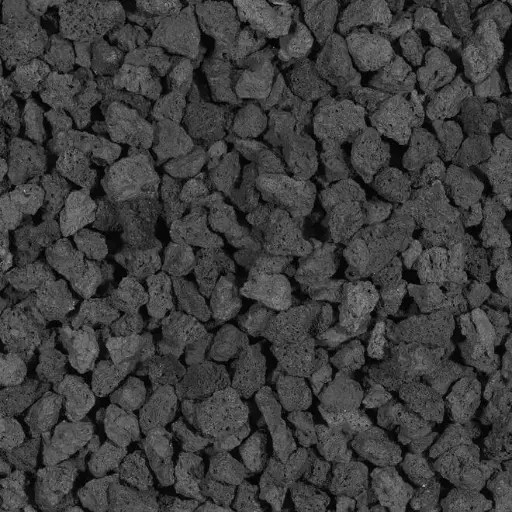 [143590] Lave Black Tobacco 8-16 mm 13.5 litres - Lave Noire décorative
