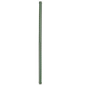 [125558] Tuteur acier plastifié vert cranté - H180 cm x Ø16 mm