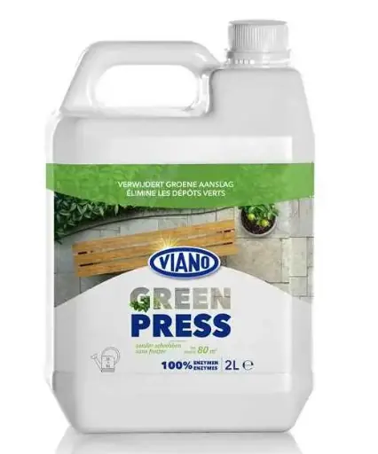[129369] Viano Green Press Naturel 2 L - Elimine des dépôts (algues) verts