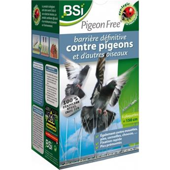 [127290] BSI Pigeon Free barrière pics inox pour 150 cm