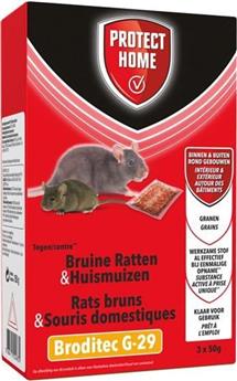[140960] Broditec G-29 ( Grains) contre les Rats Bruns et les Souris Domestiques SBM