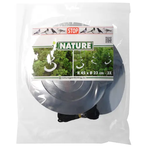 [125636] Ruban rotatif réfléchisseur anti-oiseaux - H25 x 0,3 x Ø21 cm - 3 x