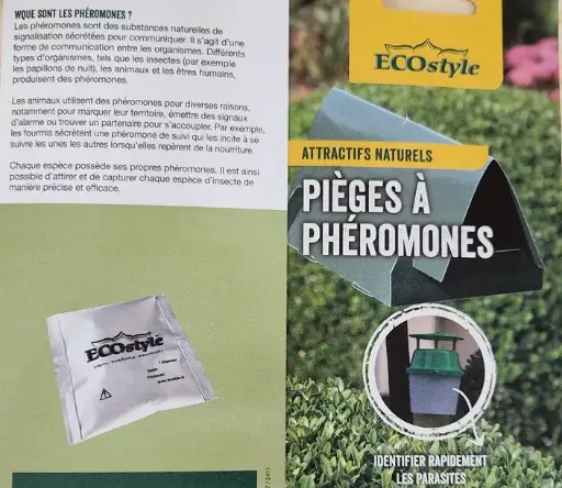 [141491] Piège à entonnoir + 2x phéromone + 2 capsules Ecostyle BIO