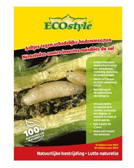 [141466] Nématodes contre insectes nuisibles du sol 10 mil. / 60 m² Ecostyle BIO