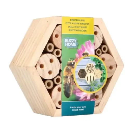 [141401] Hotel à insectes Buzzy Hexagonal d´Abeilles
