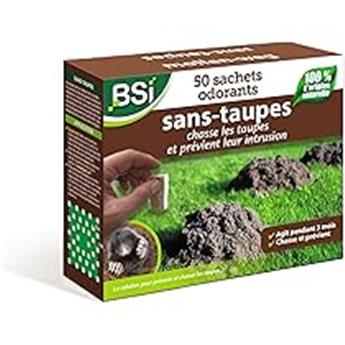 [141915] BSI Répulsif chasse les taupes 50 sachets