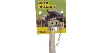 [114565] Piège à taupe Molval avec plaquette