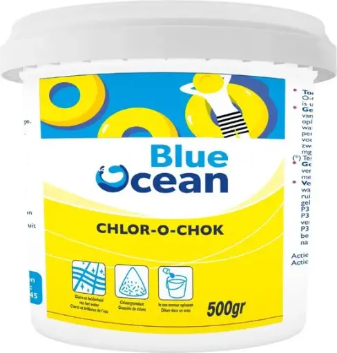 [114744] Chlor-o-chok granulés 500 g - Chlore Chok granulés