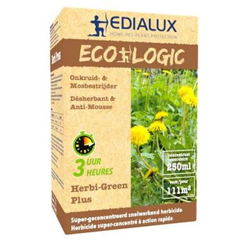 [138304] Herbi Green Plus 250 ml Edialux ** Herbicide total sans Glyphosate **