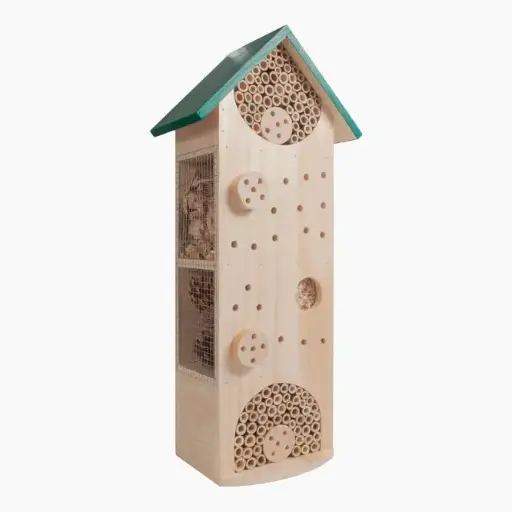 [139739] Hotel à insectes Ht 50 cm Buzzy