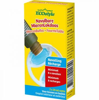 [107905] Ecostyle Fourmitable recharge 2 * 20 Ml