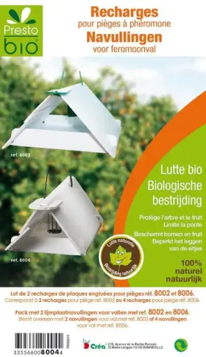 [117236] Recharges plaques engluees pour piege 8002 et 8006