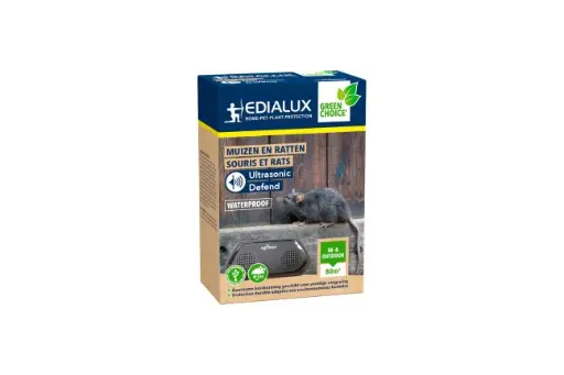 [113635] Ultrasonic Defend souris et rat intérieur + extérieur +/- 80M²