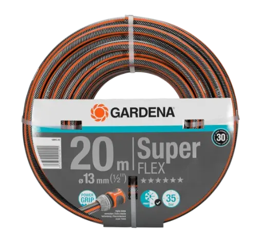 [107734] Gardena Tuyau Superflex 13 mm 1/2p 20 M
