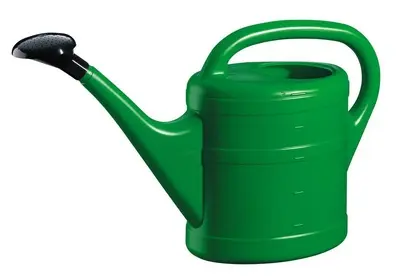 [107835] Arrosoir 10 l plastique vert Grany avec pomme