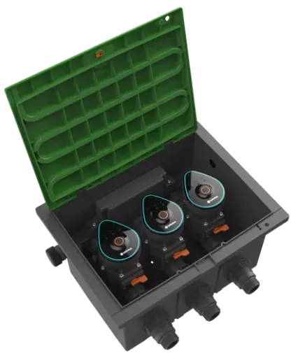 [139877] Gardena bloc 3 Voies électro-vannes Bluetooth 9 VPromo pack
