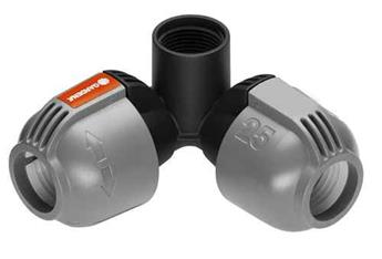 [118346] Gardena Piece De Connection L pipeline 25 mm X 3/4 Filetage