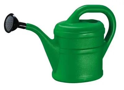 [103441] Arrosoir 5 l vert plastique avec pomme