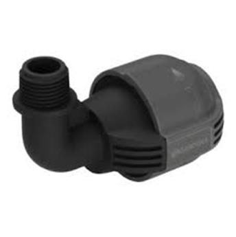 [103722] Gardena Piece en L 25 mm X 1/2 Filetage Male