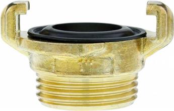 [144976] Raccord Mâle 33.3 mm 1 pouce laiton type pompier