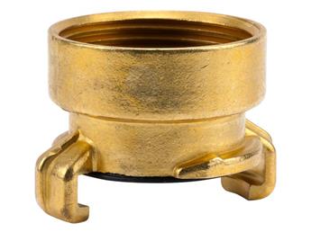 [141866] Gardena Nez robinet 33.3 mm 4/4 pompier laiton