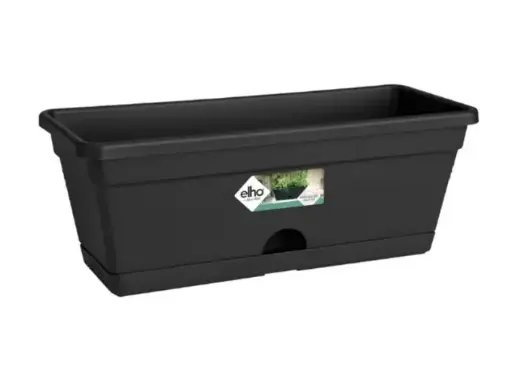 [141099] Elho Green Basics Trough Mini 30cm Jardinière avec plateau réserve d´eau