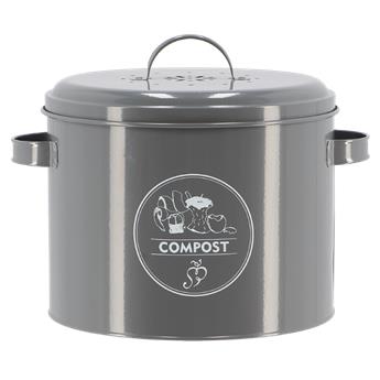 [144656] Composteur métal intérieur anthracite