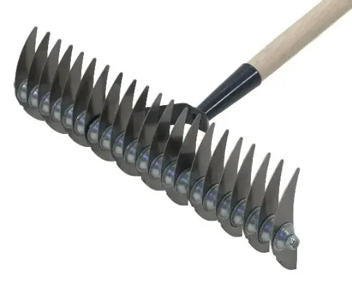 [120667] Scarificateur 32 dents avec manche DPYP