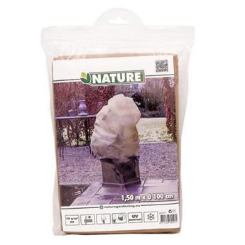 [131294] Housse hiver beige Ht 150 x 100 cm 50 g/M²