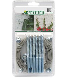 [125628] Kit Cable fil de fer galvanisé  Ø1,8 mm x 10 m
