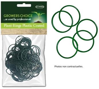 [145188] Anneaux plastifiés liens plantes * 100 pc