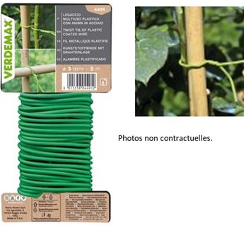 [122272] Ligature gomme coeur acier 3 mm Long. 5 M