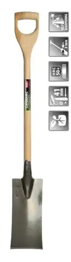 [122529] Beche prof. 35/16 cm / mch D 90 cm Polet