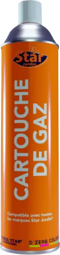 [106856] Cartouche gaz Star 540 ml ou 300 grms pour désherbeur thermique