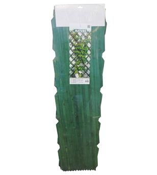 [134723] Treillis extensible 100 x 300 cm bois FSC vert