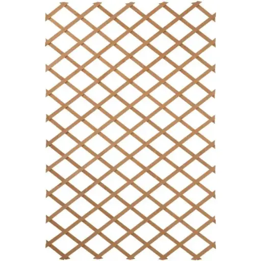 [124273] Treillis extensible 100 x 300 cm bois naturel