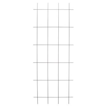 [125620] Treillis métal plastifié gris 145 x 57 cm