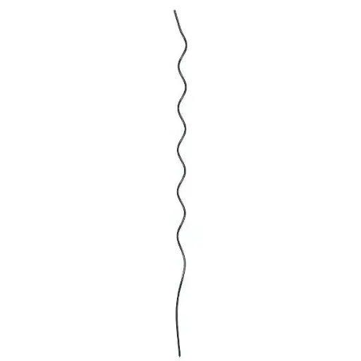 [119357] Peacock Tuteur spirale plast. vert - Ht 180  D16 mm - Idéal pour tomates
