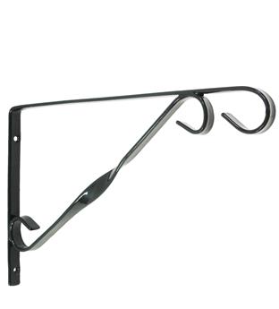 [117101] Crochet Potence classique noir 30 cm