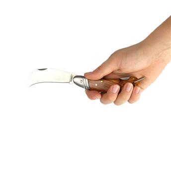 [143430] Couteau d´élagage, Homey´s, Standby K3, inox/bois, boîte