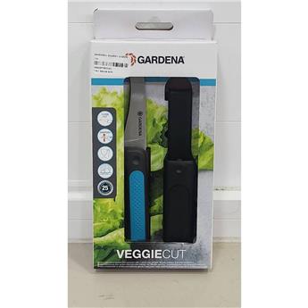 [142884] Gardena Couteau de récolte avec étui + aiguiseur inclus